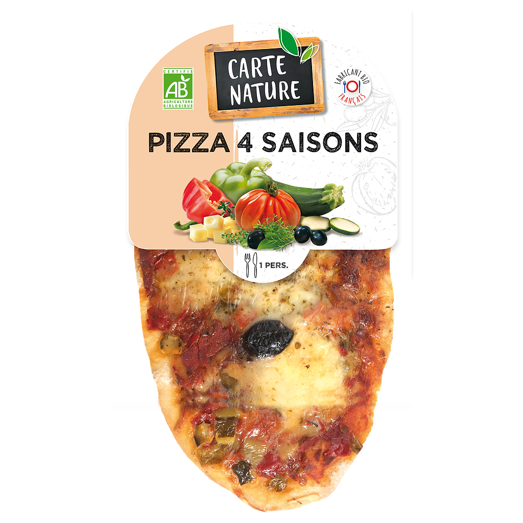 Pizza 4 Saisons 150g